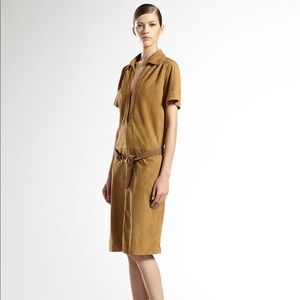 Gucci NWT Suede Dress - Size 46